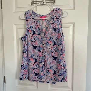 Lilly Pulitzer Essie cotton tank